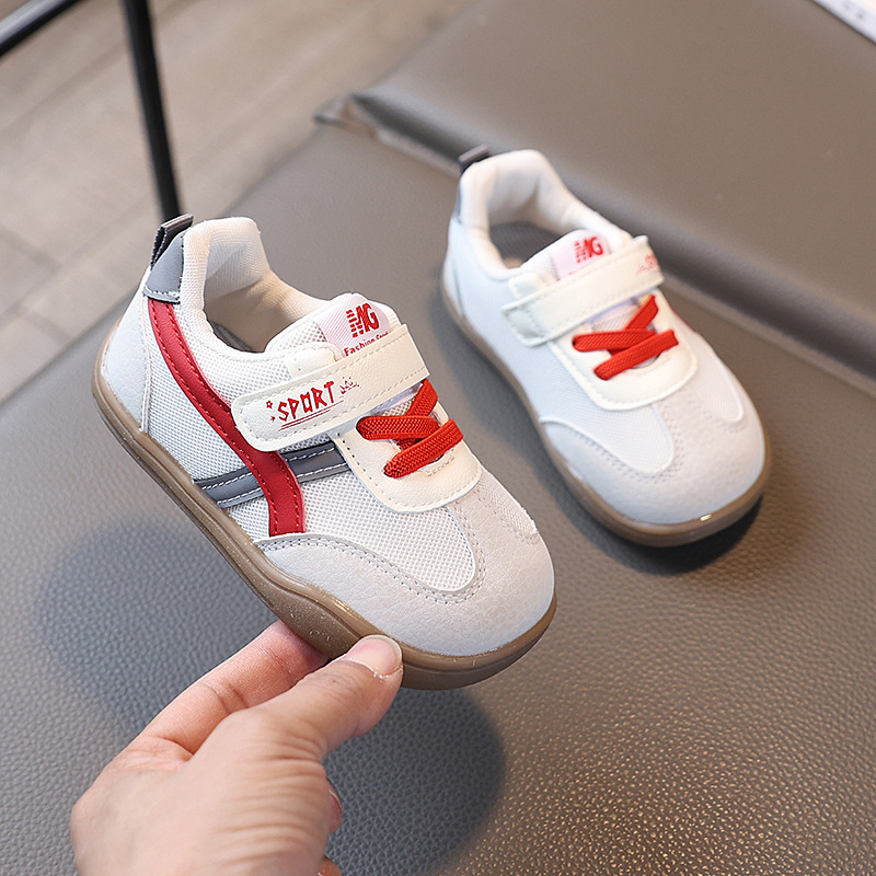 free shipping spring and autumn new baby boys mesh breathable sneakers girls anti slip casual trend running shoes toddler outdoor flat shoes sizes2230