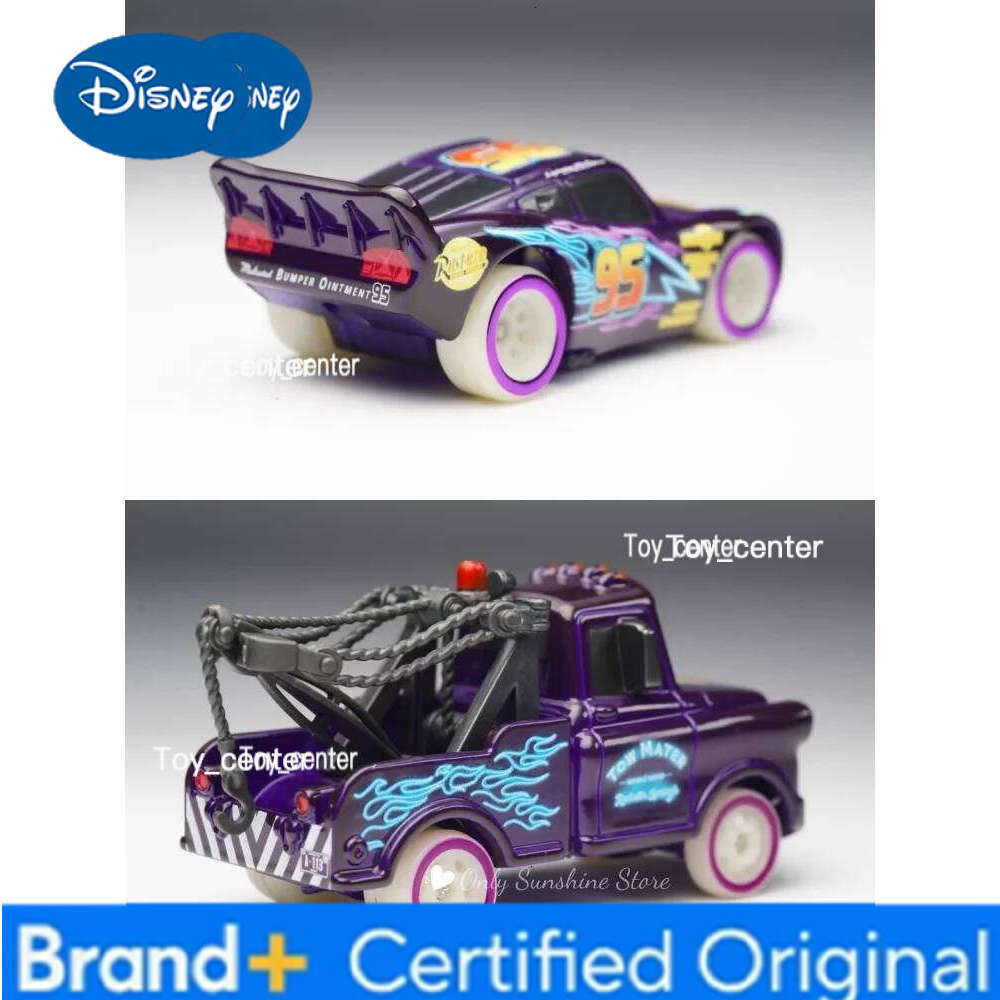 Disney Tomica Racing Total Mobilization Alloy Car 2025 Commemorative Edition 95 Lightning McQueen 2024 Collectible Model Toy Vehicle H26011311