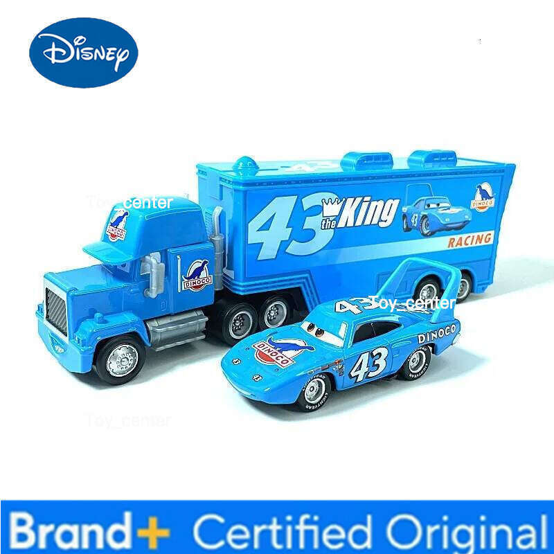 Disney Pixar Cars And Toy Set The King Cruz Lightning Mcqueen Mike Uncle 1/43 Diecast Model Trucks Toys Gift For Kids H260113