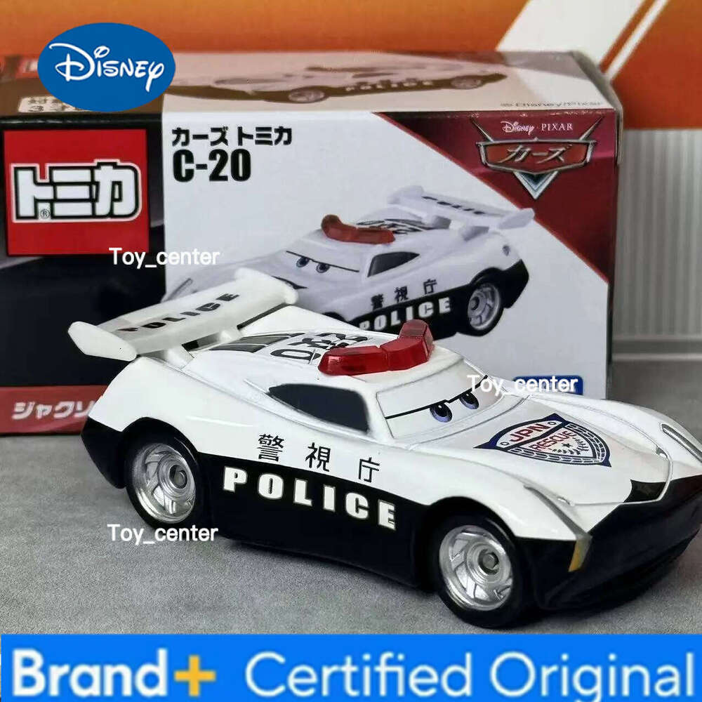 Disney Takara Tomy Cars Tomica C-20 Jackson Storm Police Car Type Alloy car Diecast Model Replica Series Children Gifts Boy Toys H260113