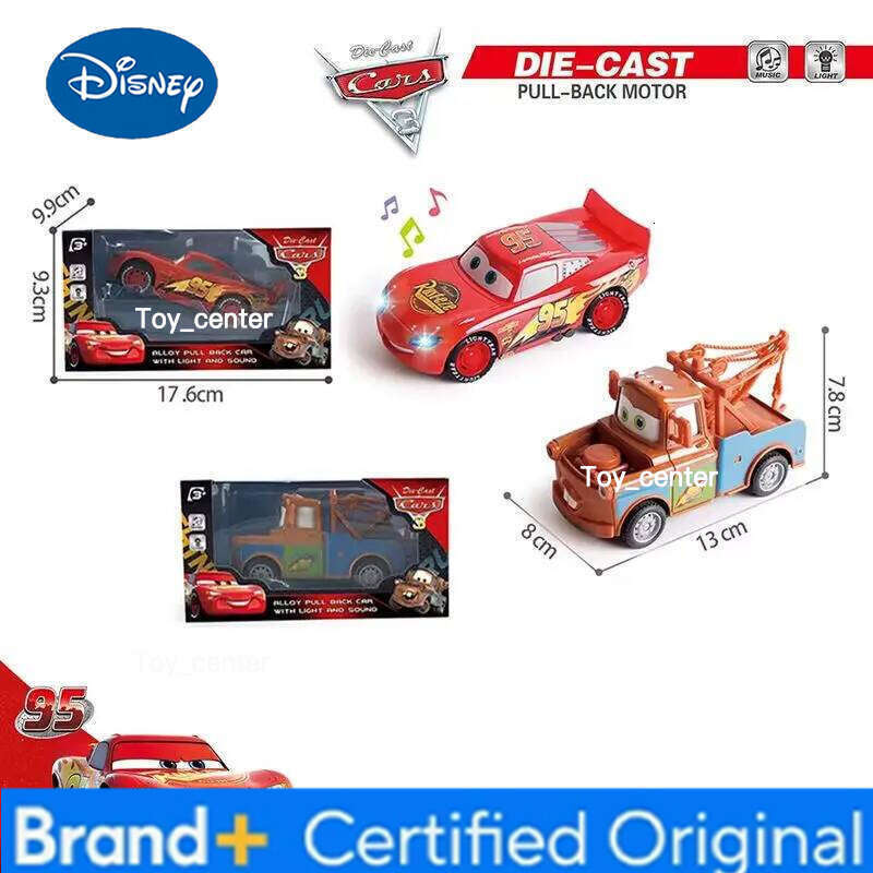 Disney Moose Pixar Cars 3 Lightning Mcqueen Big Wheels Uncle Truck Ramirez Storm Jackso Cruz Alloy Car Sound And Light Toys Gifts H260113