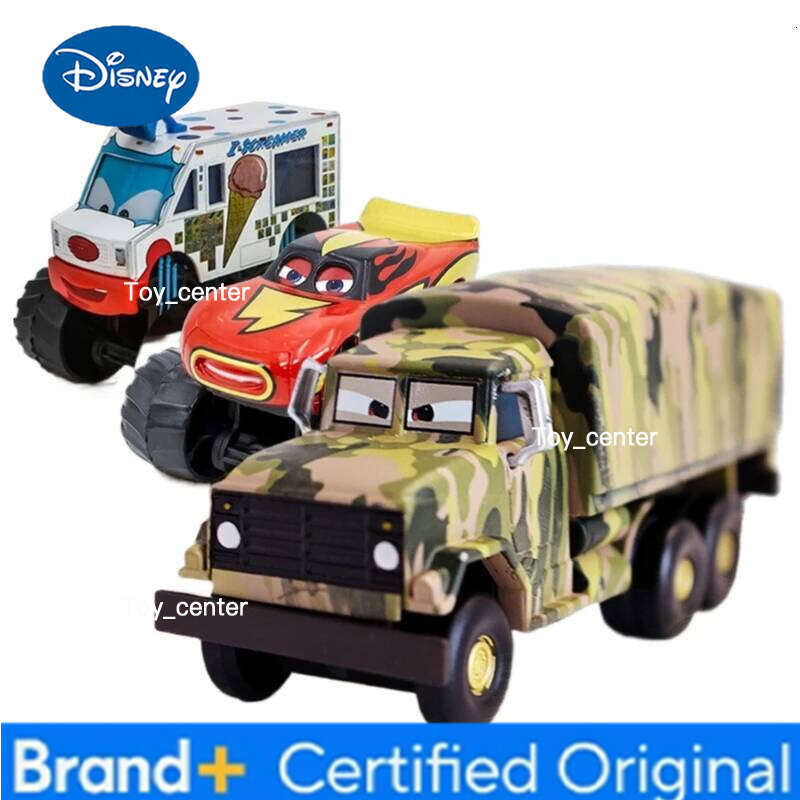 Disney New alloy die-cast Pixar cars Bigfoot ice cream tall glasses truck model toy car boy gift H260113