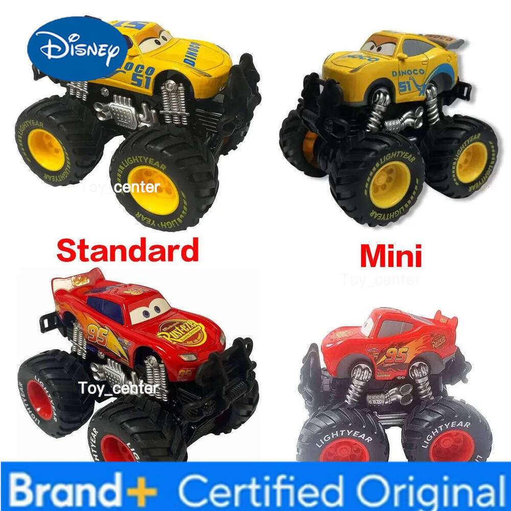 Disney Pixar Cars 2 3 Big Wheel Mini Lightning McQueenCruz Ramirez Mater black storm Jackson Sheriff Metal Model Boy Toy H260113
