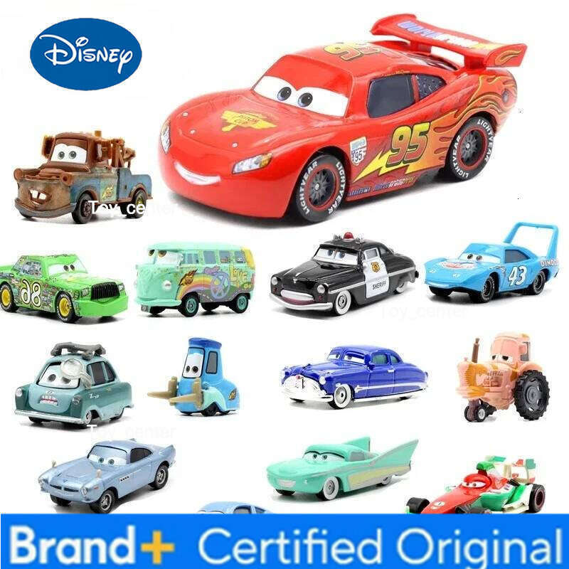 Disney Cars pee cars lightning mcqueen jackson storm king mater 1:55 metal alloy car toy model toys kids present H260113