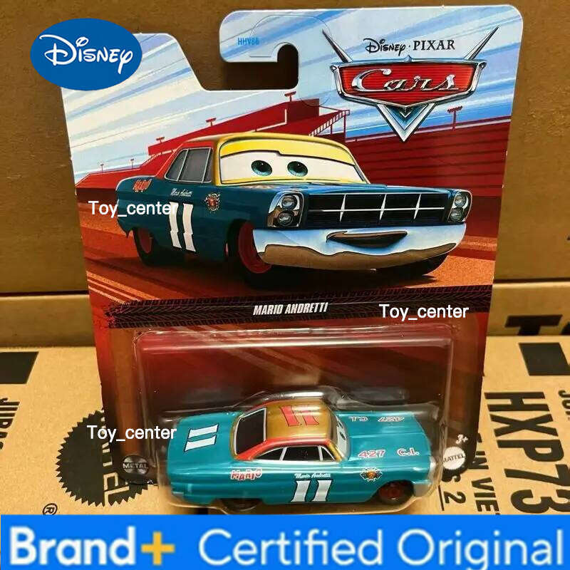 Disney 1:64 Pixar Cars Lightning McQueen Sheriff 11 Alloy Diecast Set Official Movie Replicas Collector's Gift for Kids H260113