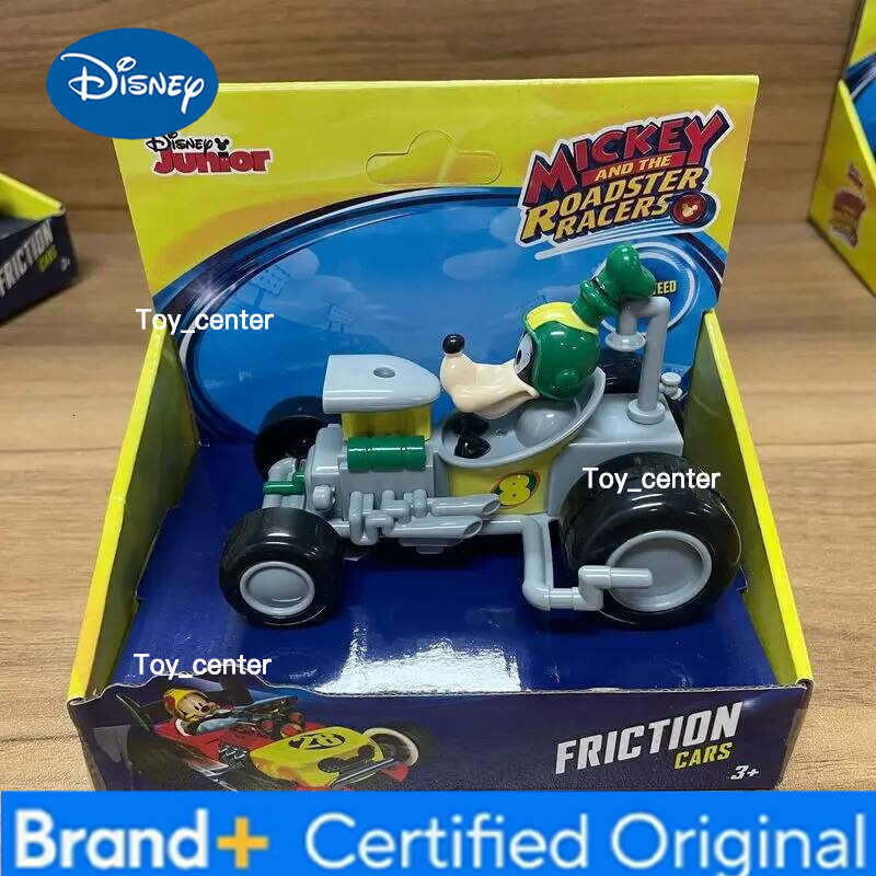 Disney Mickey Mouse Pull Back Toy Donald Daisy Duck Cartoon Figure Model Inertial Pull-Back Sports Car Kids Xmas Gifts H2601131