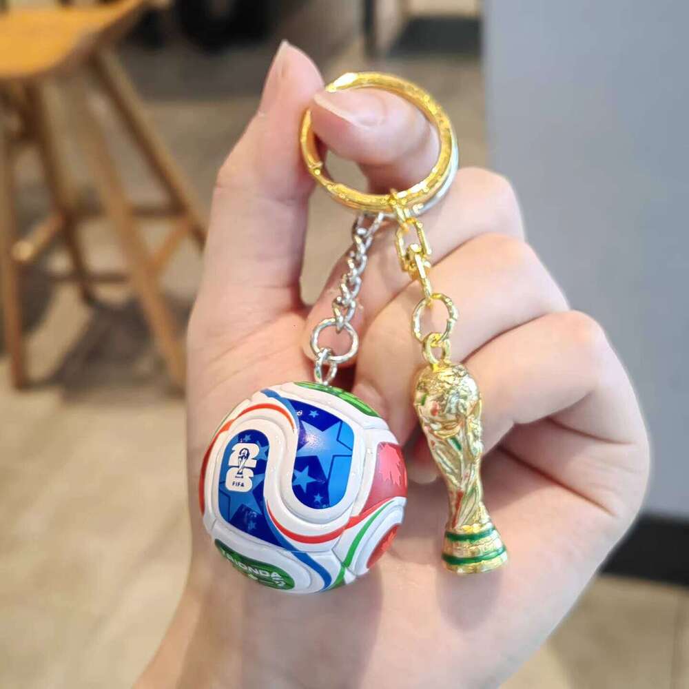 Football Pendant Keychain USA Canada Mexico 2026 World Cup Bag Accessories Men Women Souvenirs Fans Gifts dh912686698-JY