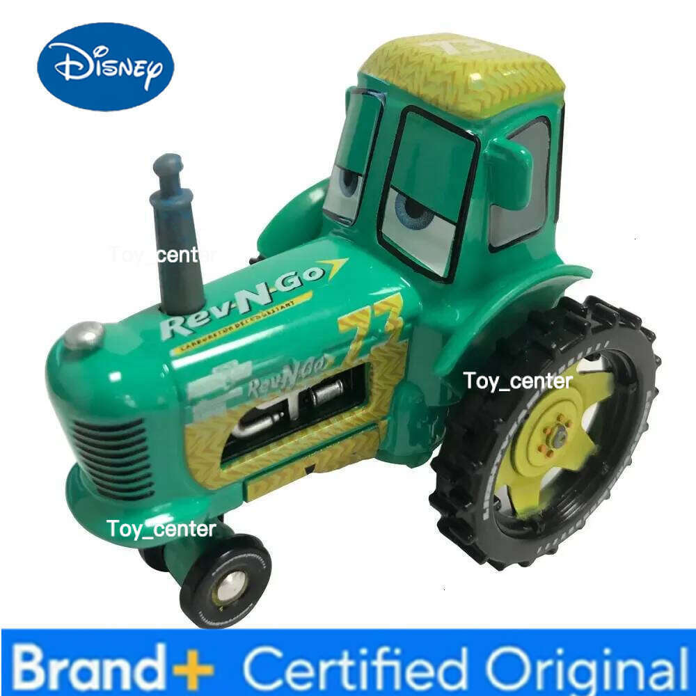 Disney Pixar 3 RevNgo Easy Idle Clutch Aid Racing Harvester bulldozer Tractor Diecast Model Cars For Kids Christmas Gifts H260113