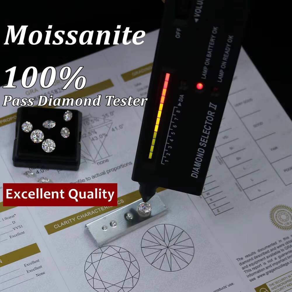 Wholesale Hip Hop 925 Silver Gold Plated VVS Moissanite Diamond Tennis Chain Custom Tennis Chain Necklaces Bracelet