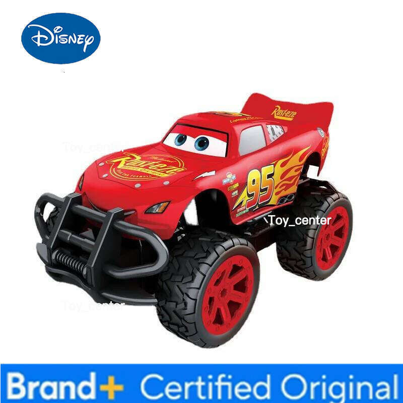 Disney 2026 NEW Pixar Cars Electric Lightning McQueen Channel 4 off-road Remote Control Car Model Collection Boys Gift Toy H260113