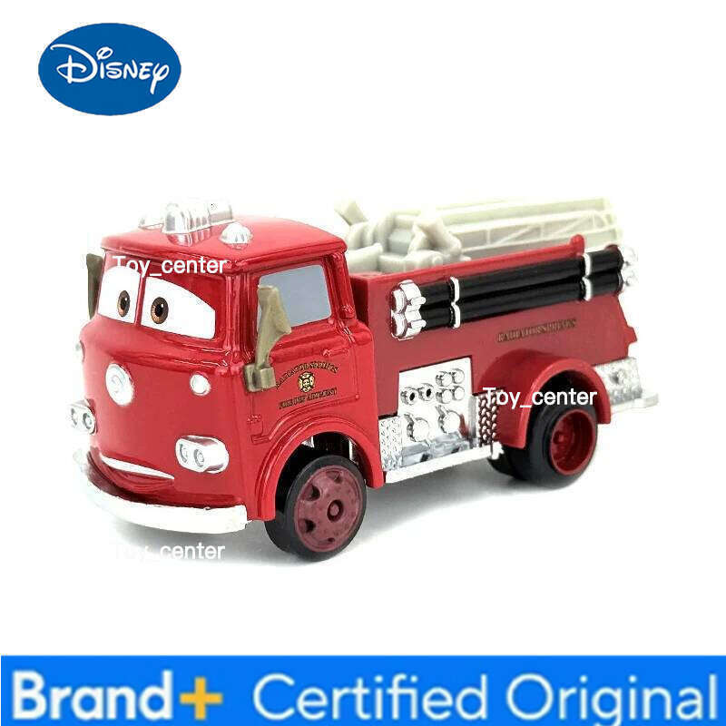 Disney NEW Children Pixar Lightning McQueen Mack Truck The King Mater 1:55 Diecast Metal Alloy Model Car Birthday Gift H260113