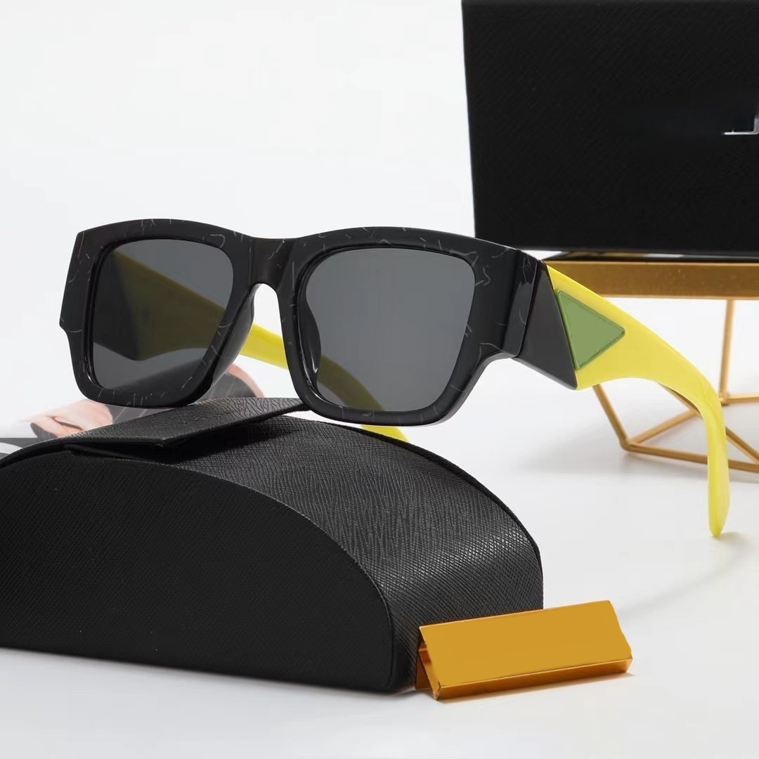 Designer Sunglasses for Men and Women Luxury Sunglasses Square Acetate Sunglasses Sports Goggles with Boxed UV Protection Glasses