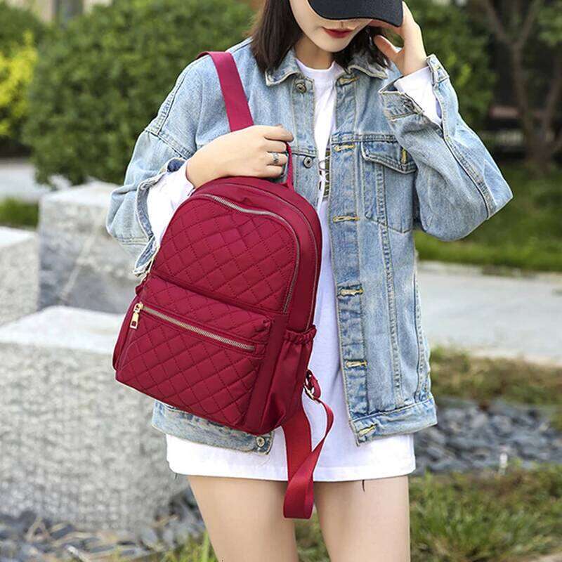 Women Backpack Nylo… - image
