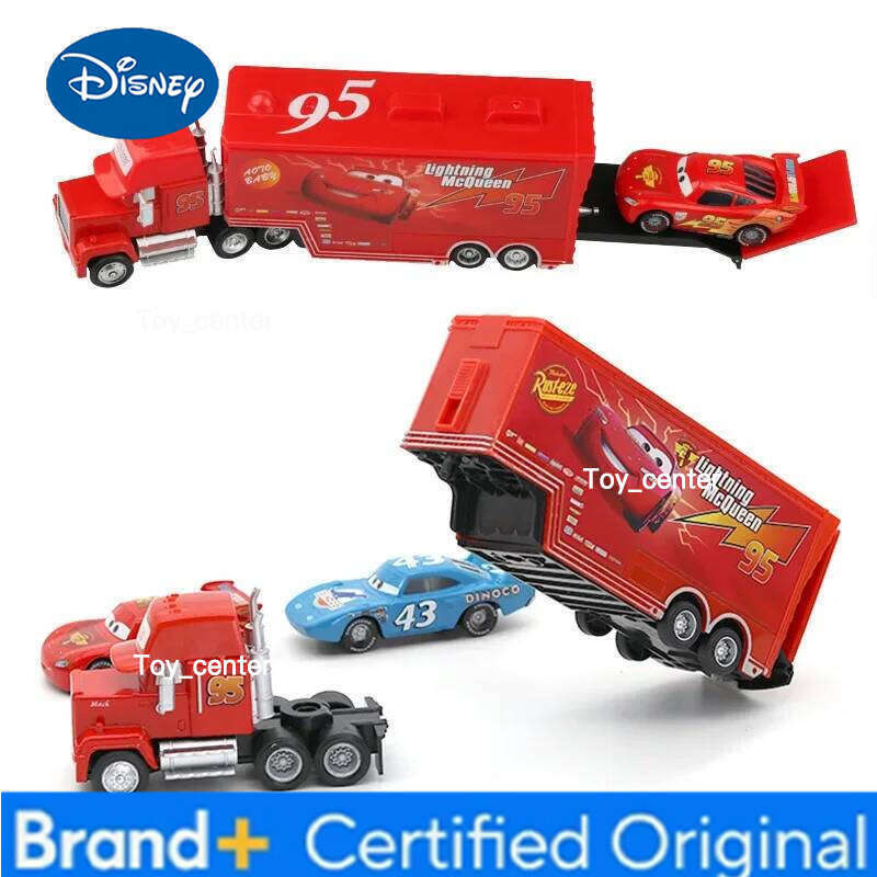 Disney Original 1:55 Pixar Cars 3 Set Lightning McQueen Jackson Planes Dusty Metal Diecast Model Toy Children Birthday Gift H260113