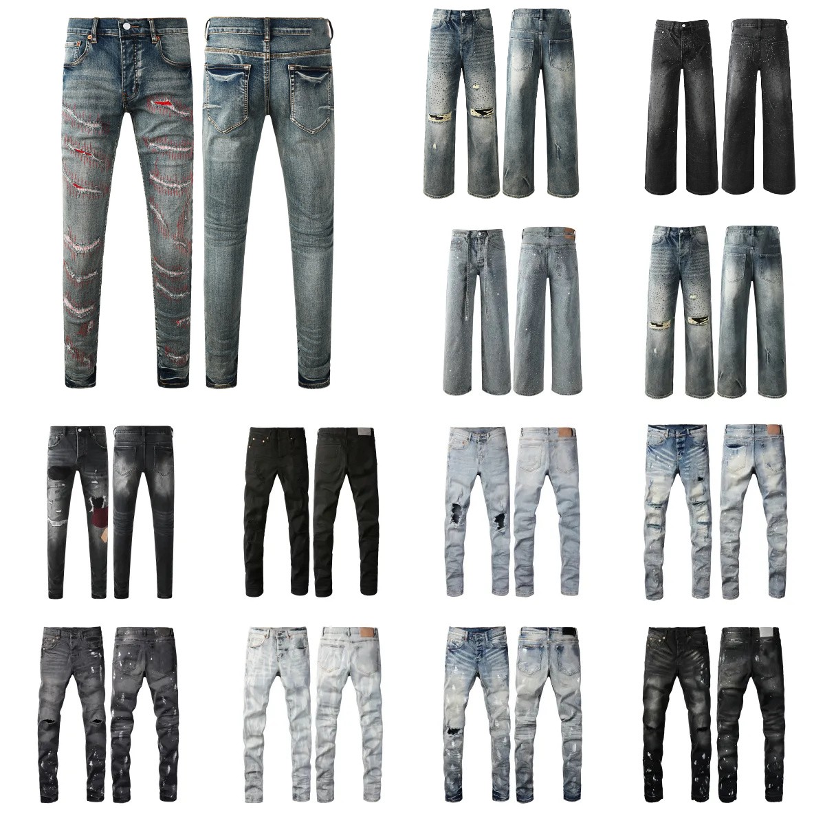 Designer Men Jeans … - image