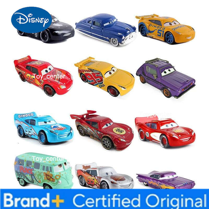 Disney Pixar Cars Anime Figures Doc Hudson Ramone Lightning McQueen Fillmore 155Metal Model Racing Car Toys Children's Gifts H260113