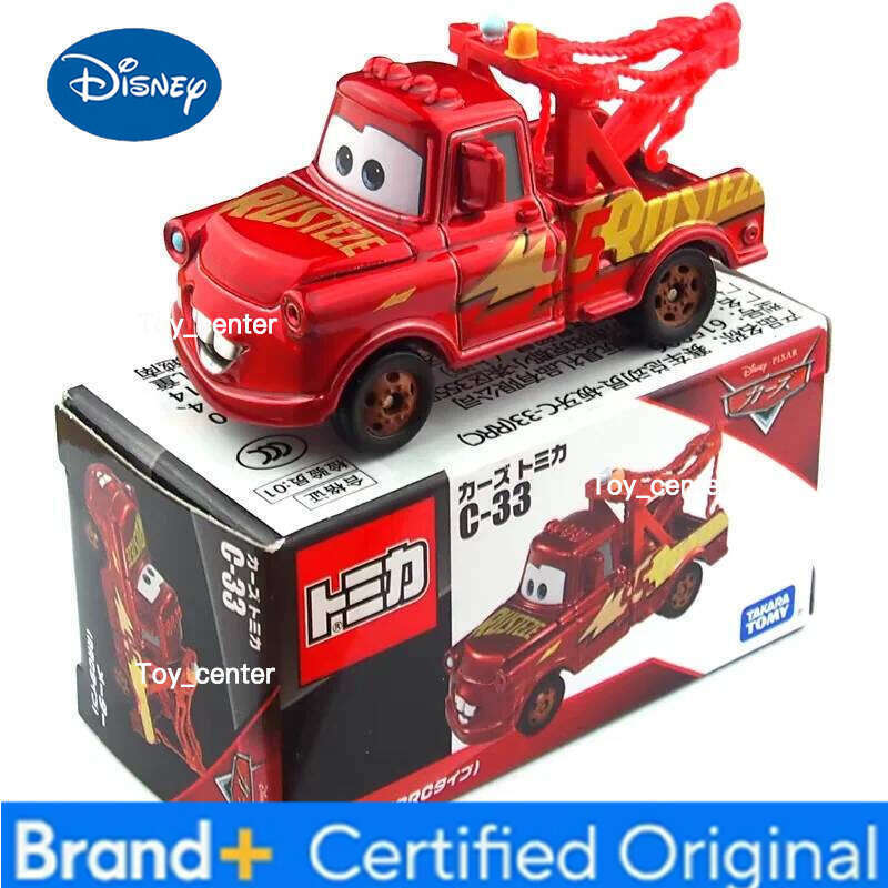 Disney In Stock Original TOMICA Cars Series Alloy Model Lightning Mcqueen Mater Collection Decoration Surprise Gift Toy Car H260113