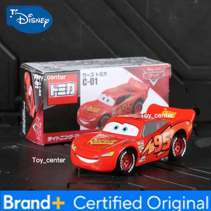 Disney TAKARA TOMY Alloy Car Model Lightning McQueen Mater Toy Cars Movie Series Gift for Boys Girls H260113