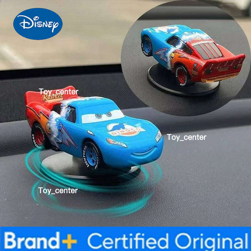 Disney Cars McQueen AE86 Drifting Console Dynamic Ornament Physical Attitude Indicator Novel Model That Follows The Car Turn H260113