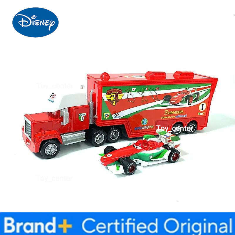 Disney Pixar Cars And Toy Set The King Cruz Lightning Mcqueen Mike Uncle 1/43 Diecast Model Trucks Toys Gift For Kids H260113