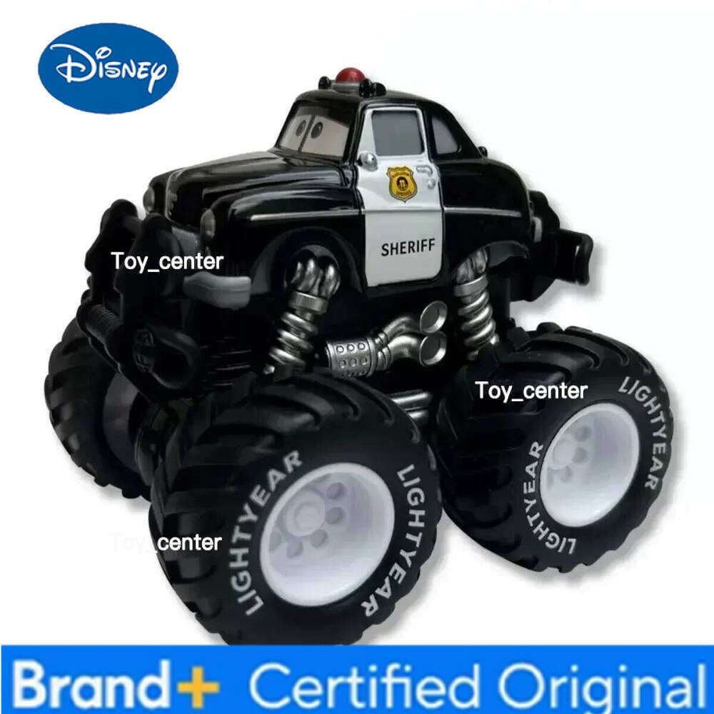 Disney Pixar Cars 2 3 Big Wheel Mini Lightning McQueenCruz Ramirez Mater black storm Jackson Sheriff Metal Model Boy Toy H260113