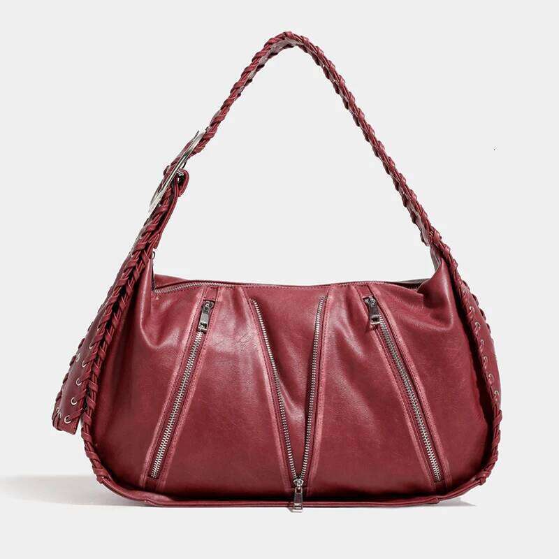 Vintage Weave Underarm Bags For Women Luxury Handbag Purse New In Large Capacity Wide Shoulder Straps Crossbody Kl928