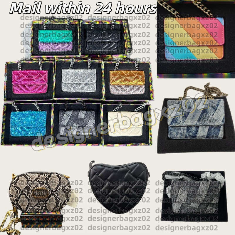 Kirk Gieger Designer Bags Mini Kirk Gieger Bag For Women Micro Bag Purse Shoulder Bag London Bag Eagle Head Kensington Luxury Bag New Pochet Card Holder Bag