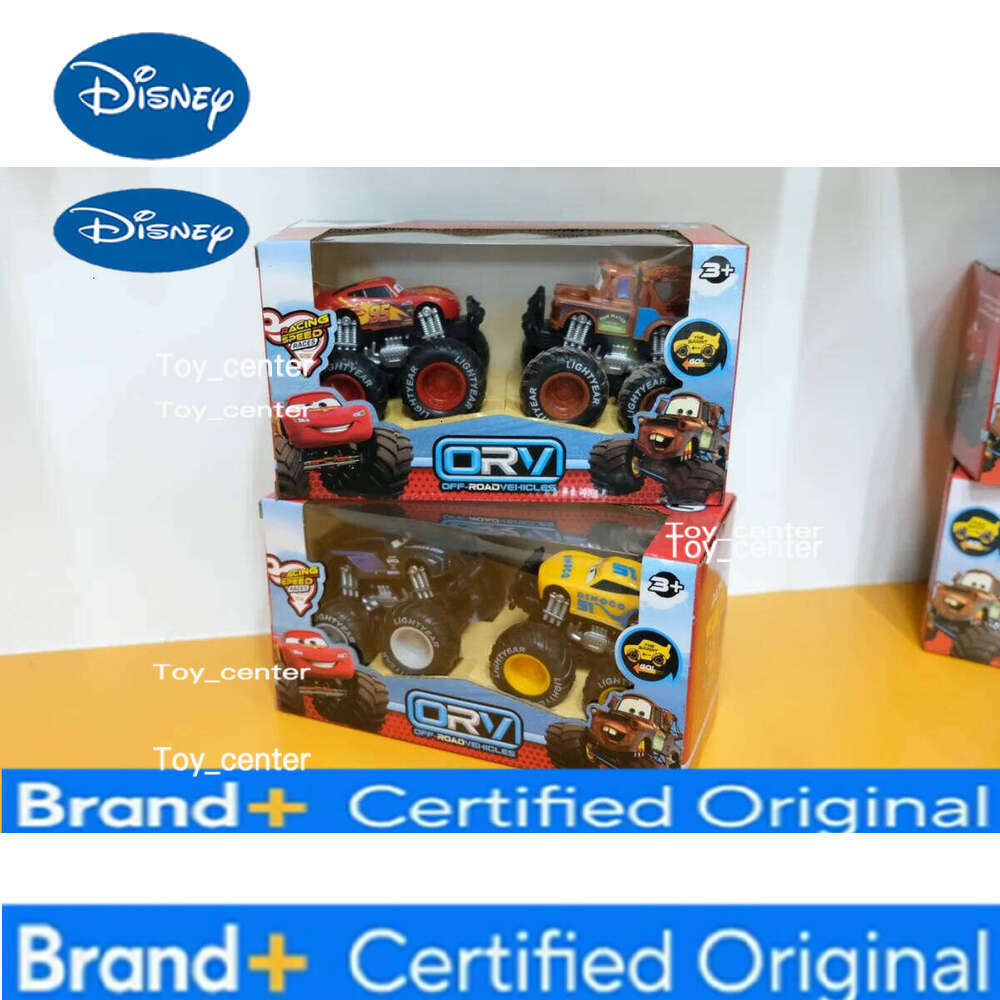 Disney Dual Inertia Off-Road Vehicle Set - Automobile General Mobilization Two Pack Plastic Models Mixed Variety Toys Gift H260113