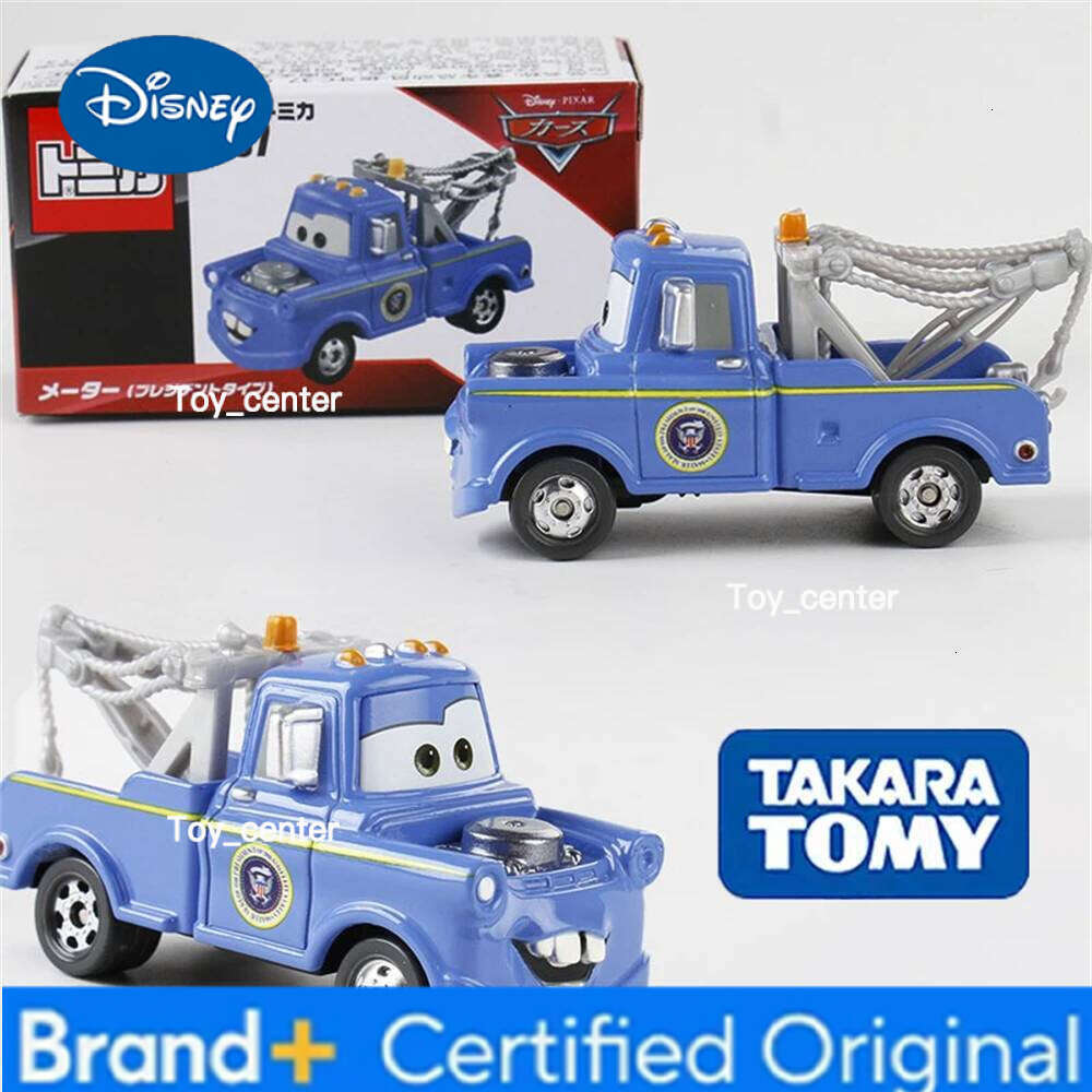 Disney Takara Tomy Tomica Simulation Mini Diecast Alloy Car Model Cars C-37 Mater Collectible Ornaments Gift H260113
