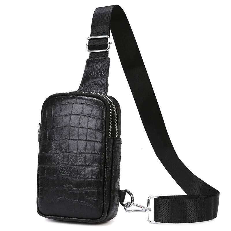Head Layer Cowhide Genuine Leather Men S Shoulder Crossbody Chest Bolso Hombre Sacoche Homme For Men Sling Bag High Quality Luxury Bag