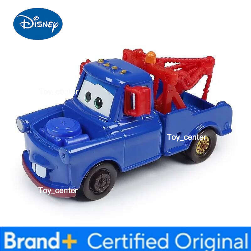 Disney Pixar Cars Metal Diecast Golden Young Ivan Lightning McQueen Tow Mater Dr. Damage Arvy Big Wheel Foot Car Model Toy Gift H260113