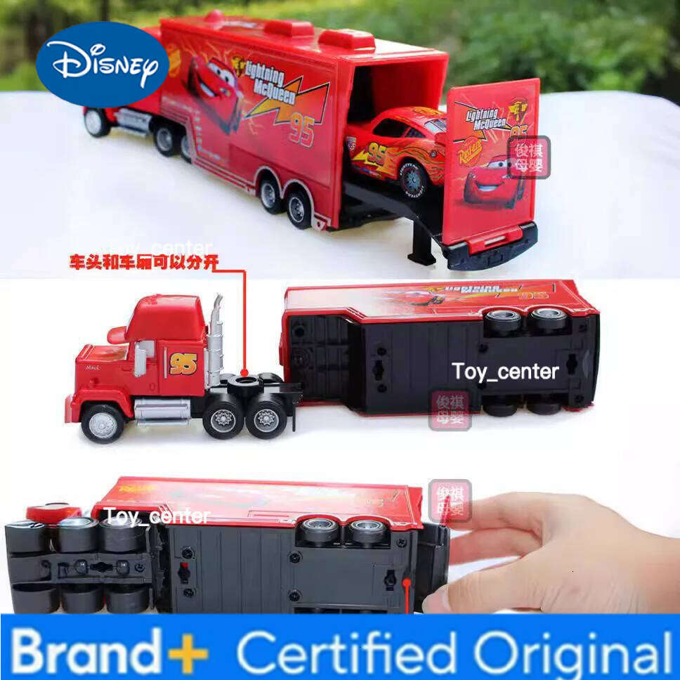 Disney Pixar 2 3 Uncle McQueen Container Car Metal Jackson Storm Hicks Cruz Ramirez Collection model toys for children gifts H260113