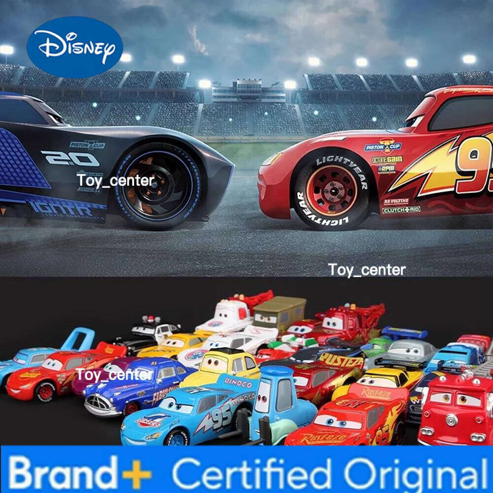Disney Takara Tomy Cars Lightning McQueen Jackson Storm Alloy car model die-casting collection giving classic children's gift toys H260113