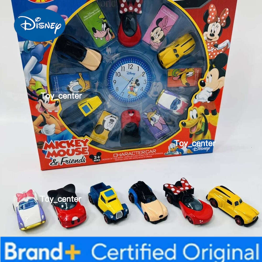 Disney Cartoon Alloy Mini - Mickey & Minnie Scooter, Metal Inertia Car, Kids' Gift, Collectible Racing Car Model H260113