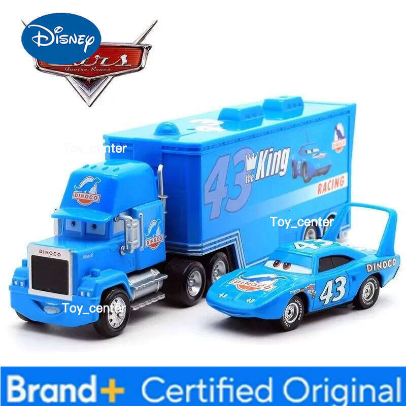 Disney 1Set Pixar 3 Lightning Mcqueen Uncle Truck Jackson Storm 1:55 Diecast PVC Car Model Toys Kids Boy Xmas Kid Gift H260113