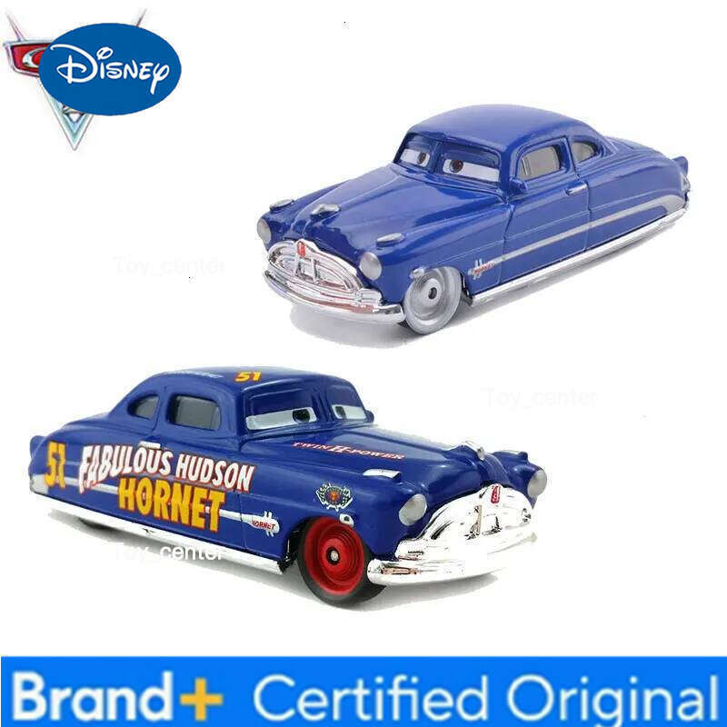 Disney All Styles 2 Doc Hudson And Blue Mack Truck 1:55 Scale Diecast Metal Alloy Collection Cars For Children Gifts H260113