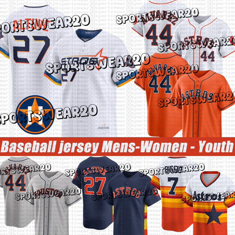 Houstons Jerseys Astros Jerseys Jose Altuve Alex Bregman Yordan Alvarez Kyle Tucker Josh Hader Justin Verlander Jeremy Pena Jake Meyers Baseball Jerseys