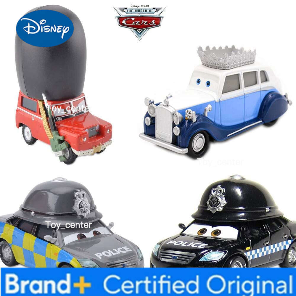Disney Pixar Cars Diecast Metal The Of British Royal Defender Police Queen Guard Model Car Toy Boy Birthday Gift H260113