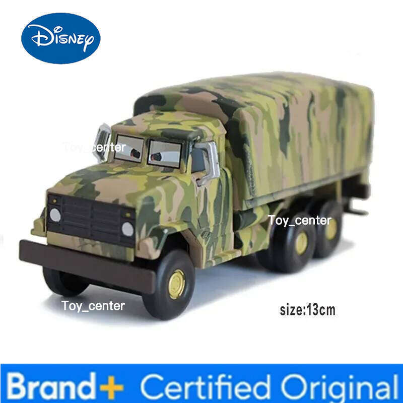Disney alloydie-cast Pixar Bigfoot ice cream bar tall glasses McQueen truck model toy car gift for children H260113