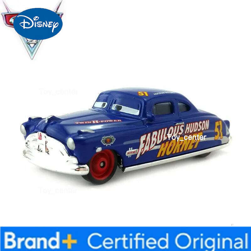 Disney All Styles 2 Doc Hudson And Blue Mack Truck 1:55 Scale Diecast Metal Alloy Collection Cars For Children Gifts H260113