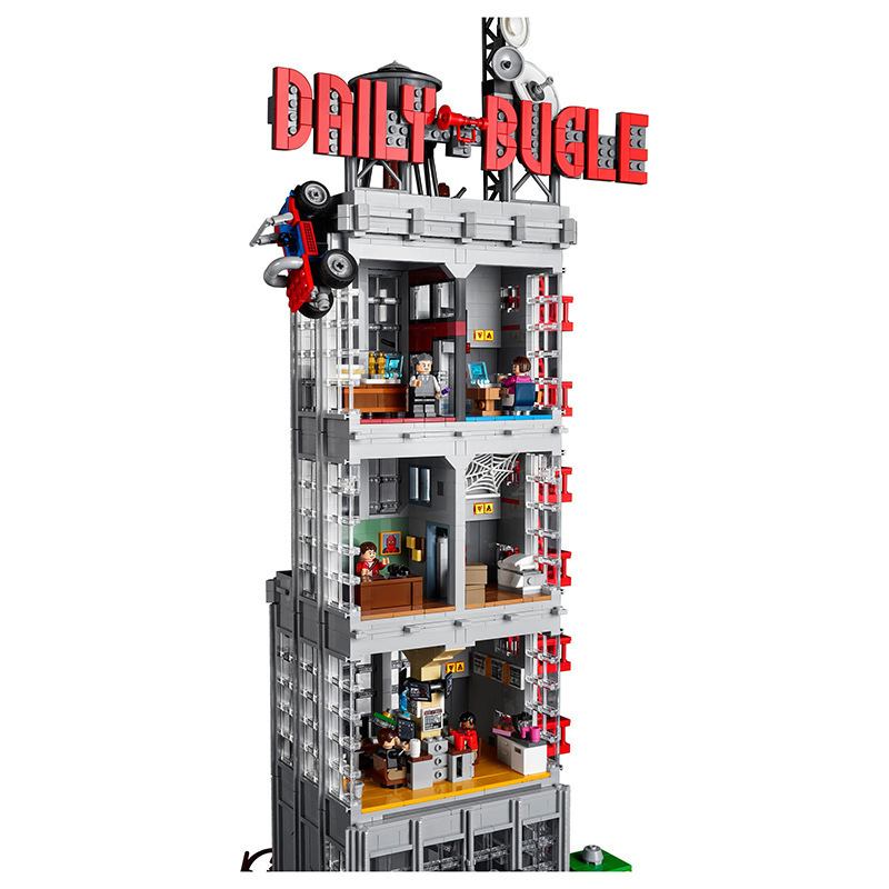 Cross-border 76178 Corner Daily Building Large Boy Assembly Toy Gift