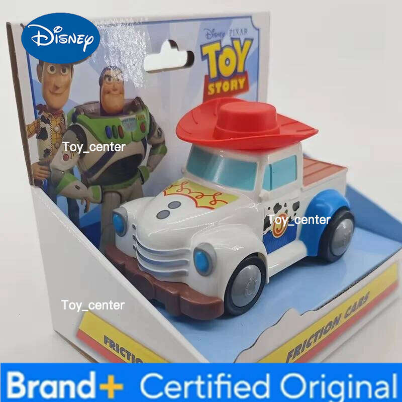 Disney Cartoon Toy Story 5 Styles Buzz Lightyear Woody Jessie Rex Alien Model Inertial Pull-back Free Wheel Car Toys For Kids Boy Gifts H260113