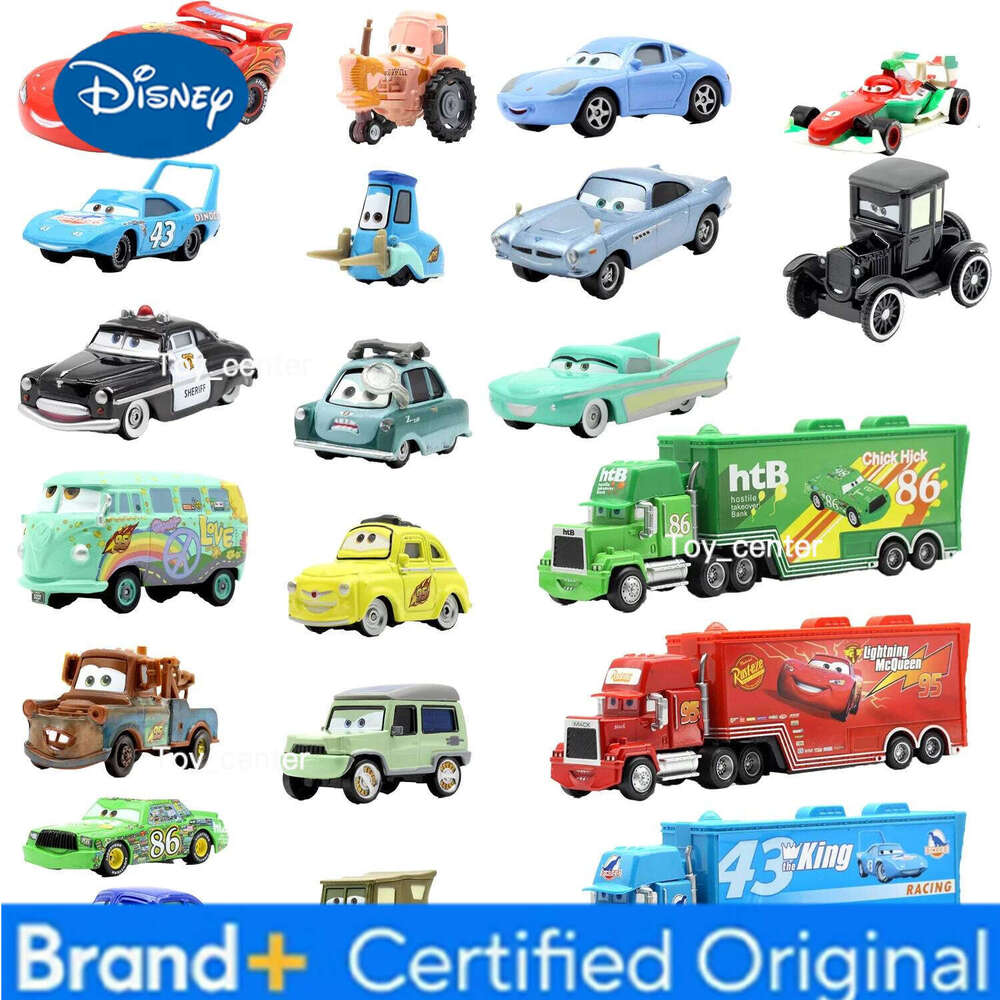 Disney Pixar 2 Cars 3 Lightning McQueen King Frankie Race Dusty Fritter Miss League Car Boy's Toy for Children H260113