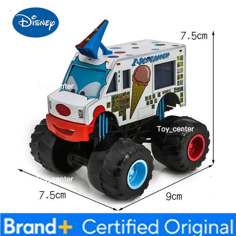 Disney pixar cars ice cream gondola toy children birthday cake decoration alloy car toys cartoon models christmas gifts H260113