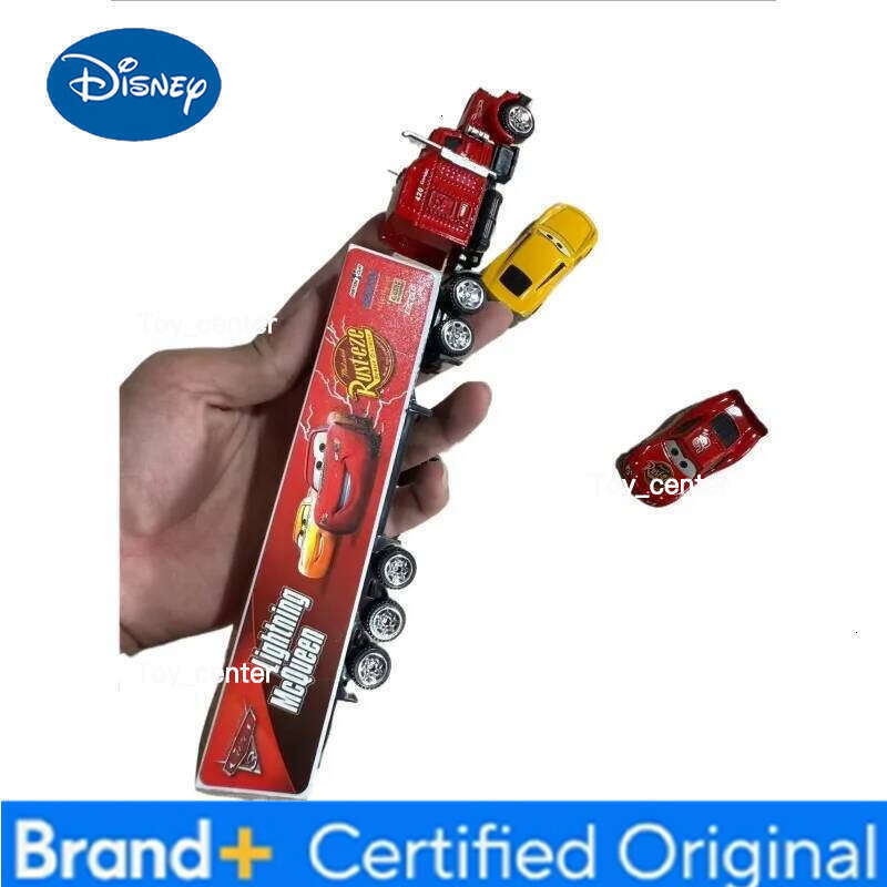 Disney Pixar Cars 12Pcs Metal Diecast Models Lightning McQueen Jackson Uncle Truck Toy Gift Box for Kids Birthday H260113