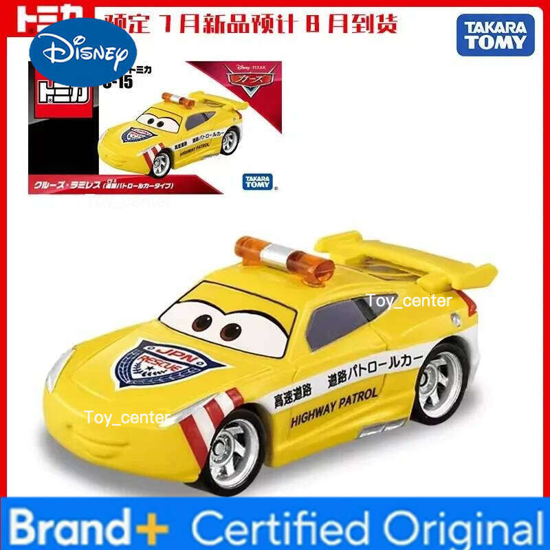 Disney Takara Tomy Cars Tomica C-15 Cruise Ramirez Road Patrol Car Type Alloy Toys Diecast Metal Model for Children H260113