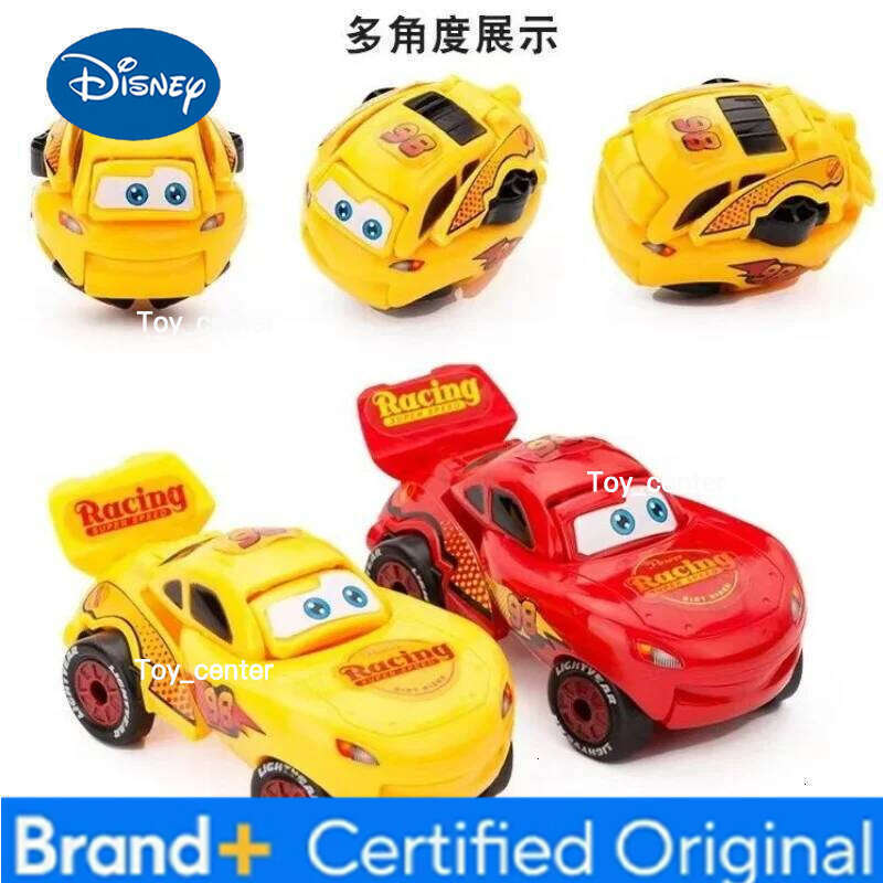 Disney Toy Story Cars Action Figure Transforming Lightning Mcqueen Children Racing Car Deformed Eggbirthday Christmas Gift H260113
