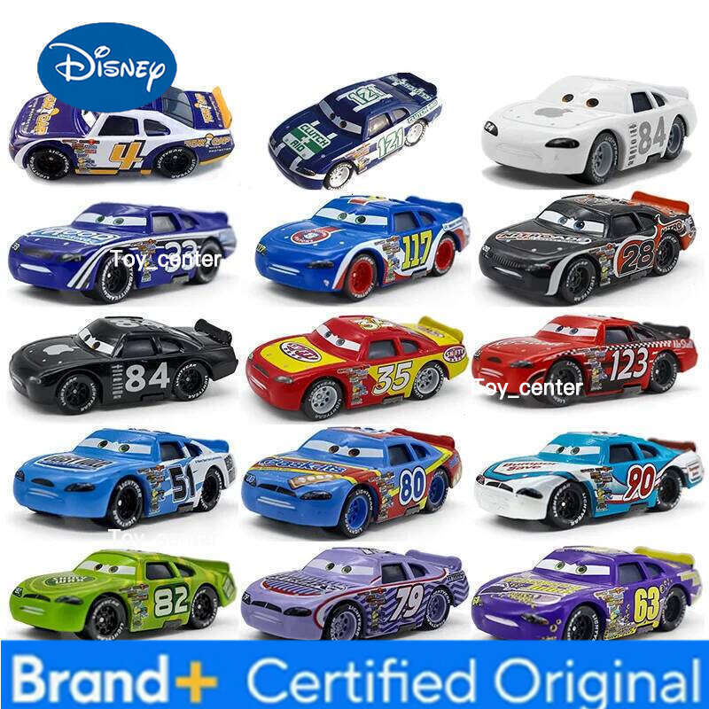 Disney Pixar 2 Alloy Model Number Car 4 28 No.33 No.117 White Apple No. 51 Boys Children Educational Gift Toys H260113