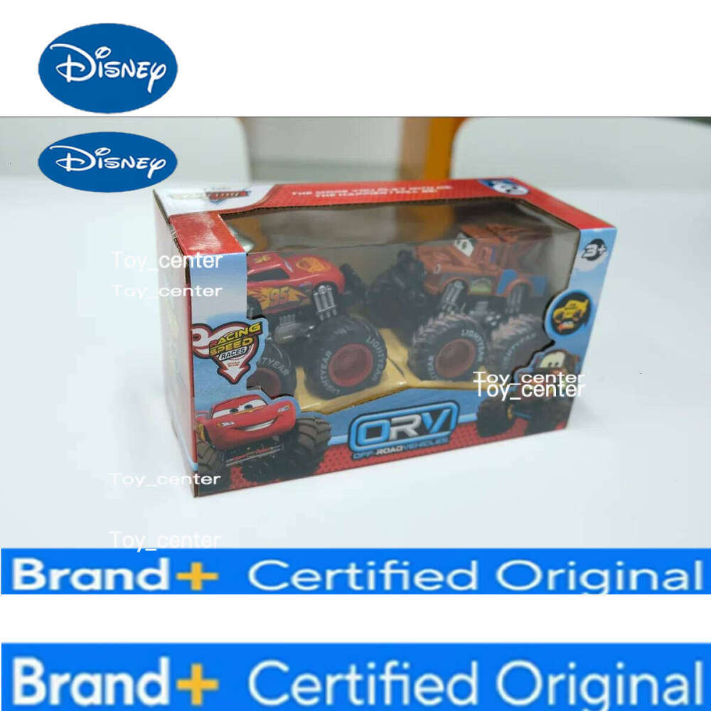 Disney Pixar Dual Inertia Off-Road Vehicle Cars Pullback Lightning Mcqueen Mater Plastic Car Model Set Toys Kids Christmas Gifts H260113
