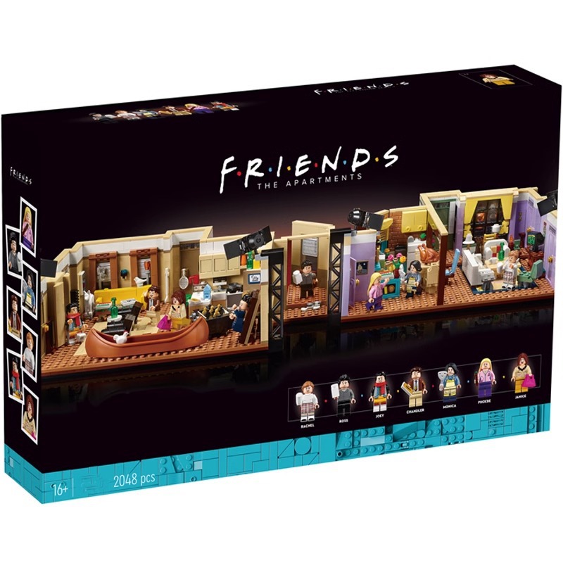 10292 Friends - Monica and Rachel's Apartment - Luxury Villa Building Blocks Toy